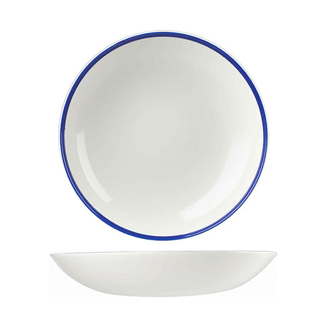 Round Coupe Bowl - 248mm-1136ml from Churchill. made out of Porcelain and sold in boxes of 12. Hospitality quality at wholesale price with The Flying Fork! 