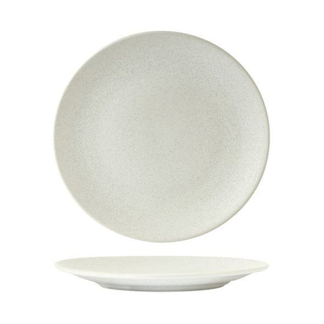 Round Coupe Plate - 230mm, Zuma Frost from Zuma. Matt Finish, made out of Ceramic and sold in boxes of 6. Hospitality quality at wholesale price with The Flying Fork! 