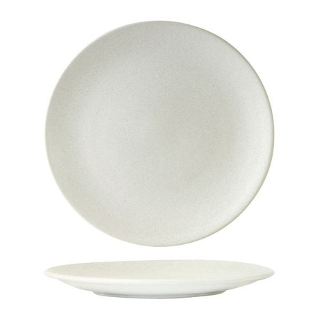Round Coupe Plate - 285mm, Zuma Frost from Zuma. Matt Finish, made out of Ceramic and sold in boxes of 6. Hospitality quality at wholesale price with The Flying Fork! 