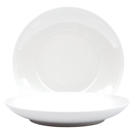 Round Deep Plate-Bowl - Coupe, 300mm from Ryner Tableware. made out of Porcelain and sold in boxes of 12. Hospitality quality at wholesale price with The Flying Fork! 