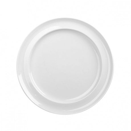 Round Plate - Flat Base, 255mm from Art de Cuisine. made out of Porcelain and sold in boxes of 6. Hospitality quality at wholesale price with The Flying Fork! 