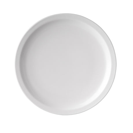 Round Plate - Narrow Rim, White, 226mm from Ryner Melamine. Sold in boxes of 6. Hospitality quality at wholesale price with The Flying Fork! 