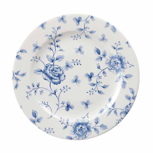 Round Plate - Rose Chintz, Prague, 305mm from Churchill. Patterned, made out of Porcelain and sold in boxes of 6. Hospitality quality at wholesale price with The Flying Fork! 