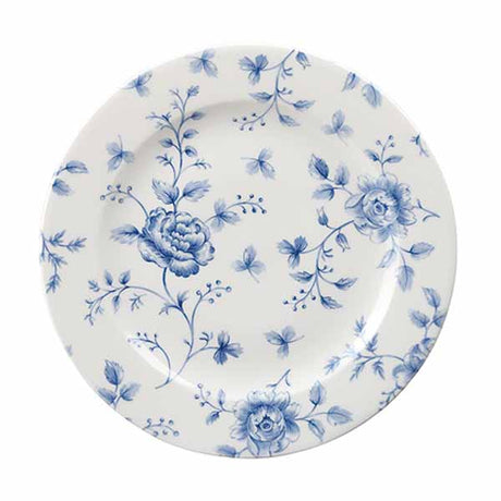 Round Plate - Rose Chintz, Prague, 305mm from Churchill. Patterned, made out of Porcelain and sold in boxes of 6. Hospitality quality at wholesale price with The Flying Fork! 
