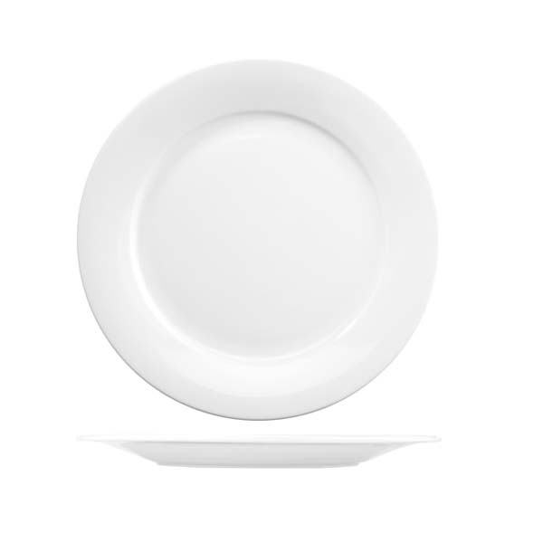 Round Plate - Wide Rim, 171mm from Art de Cuisine. made out of Porcelain and sold in boxes of 6. Hospitality quality at wholesale price with The Flying Fork! 