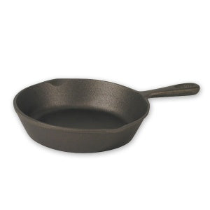Round Skillet - Cast Iron, Plain, 265mm from TheFlyingFork. Sold in boxes of 1. Hospitality quality at wholesale price with The Flying Fork! 