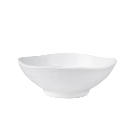 Round Wave Bowl - White, 125 x 30mm from Ryner Melamine. Sold in boxes of 12. Hospitality quality at wholesale price with The Flying Fork! 