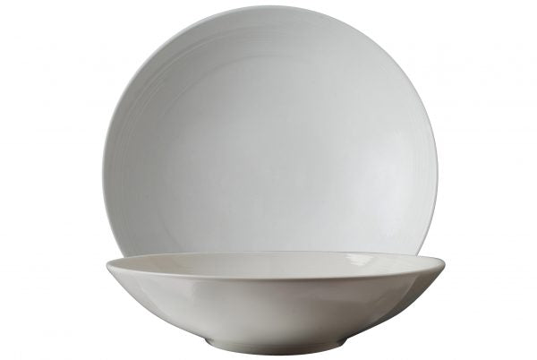 Round Soup-Pasta Coupe Bowl - 220mm, Maxadura Silk from Royal Porcelain. made out of Porcelain and sold in boxes of 6. Hospitality quality at wholesale price with The Flying Fork! 