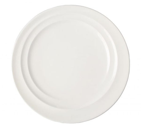 Round Plate Coupe - 285mm, Maxadura Resonate from Royal Porcelain. made out of Porcelain and sold in boxes of 12. Hospitality quality at wholesale price with The Flying Fork! 