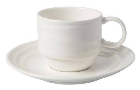 Coffee Cup Stackable - 265ml, Maxadura Resonate from Royal Porcelain. made out of Porcelain and sold in boxes of 12. Hospitality quality at wholesale price with The Flying Fork! 