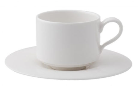 Coffee Cup Stackable - 220ml, Maxadura Solaris from Royal Porcelain. made out of Porcelain and sold in boxes of 12. Hospitality quality at wholesale price with The Flying Fork! 