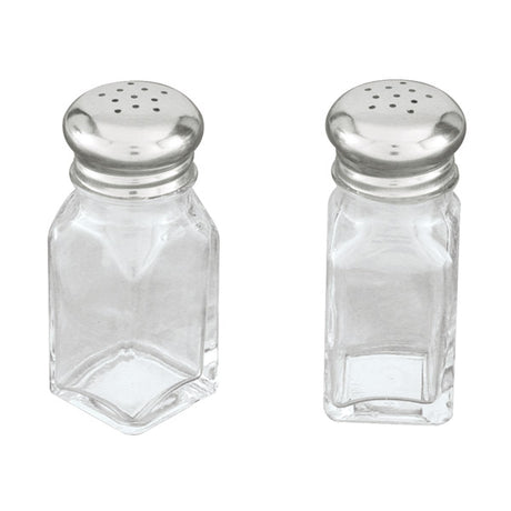 Salt & Pepper Shaker - Square, 60ml from TheFlyingFork. Sold in boxes of 12. Hospitality quality at wholesale price with The Flying Fork! 