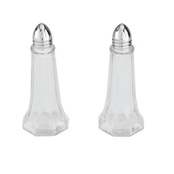 Salt & Pepper Shaker - Tower, 30ml from TheFlyingFork. Sold in boxes of 36. Hospitality quality at wholesale price with The Flying Fork! 