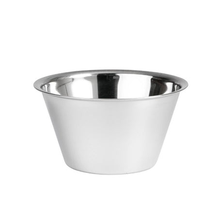 Sauce Cup-Dariol Mould - S-S, 130 x 70mm-500ml from TheFlyingFork. Sold in boxes of 1. Hospitality quality at wholesale price with The Flying Fork! 