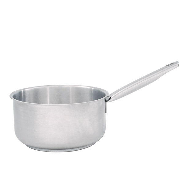Saucepan - 18-10, No Cover 140 x 70mm-1.0Lt from Pujadas. Sold in boxes of 1. Hospitality quality at wholesale price with The Flying Fork! 