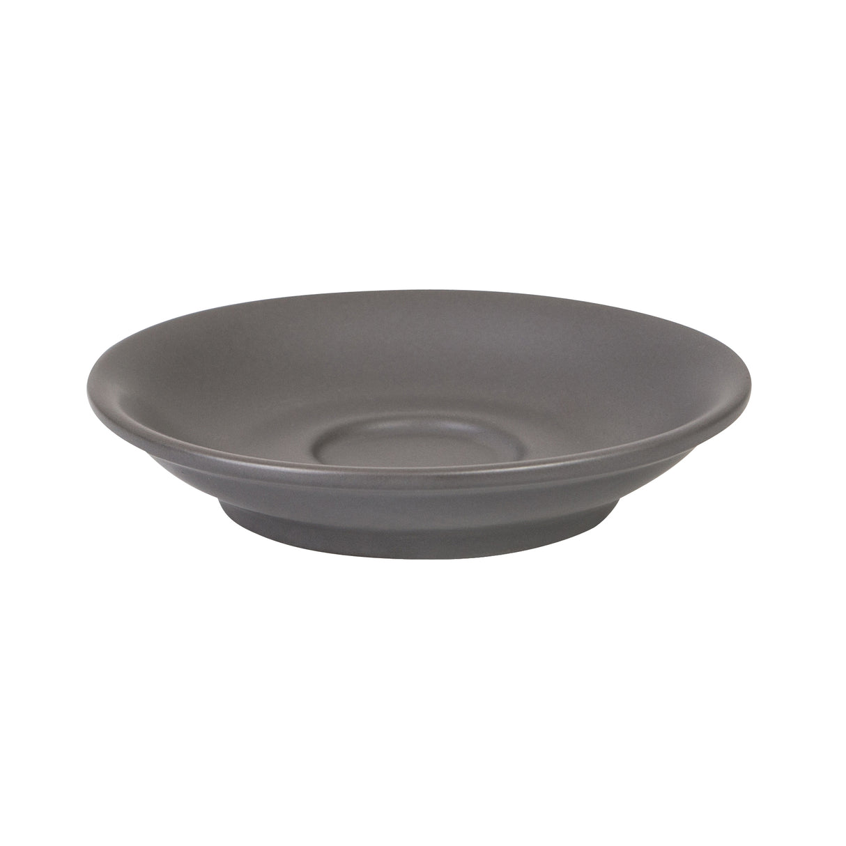 Saucer - Slate, 120mm from Bevande. made out of Porcelain and sold in boxes of 6. Hospitality quality at wholesale price with The Flying Fork! 