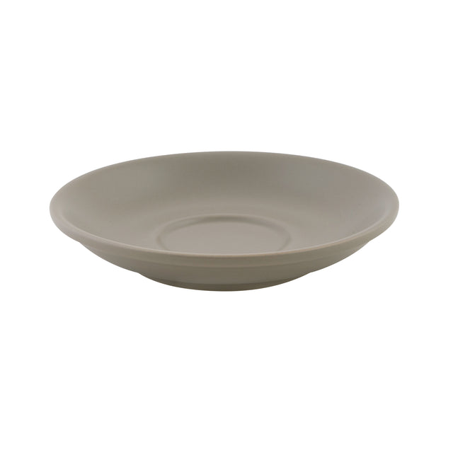 Saucer - Stone, 140mm from Bevande. made out of Porcelain and sold in boxes of 6. Hospitality quality at wholesale price with The Flying Fork! 