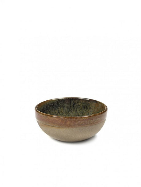 Round Bowl Small Surface - 90x40mm, Grey-Indi Grey from Serax. made out of Ceramic and sold in boxes of 1. Hospitality quality at wholesale price with The Flying Fork! 