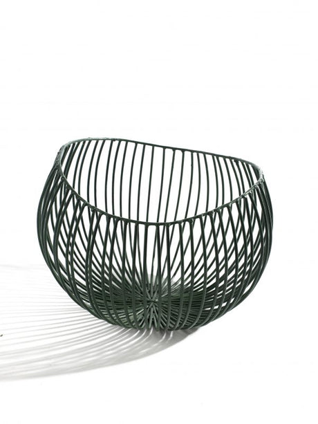Small Wire Basket - 230x200x160mm, Green from Serax. Sold in boxes of 1. Hospitality quality at wholesale price with The Flying Fork! 