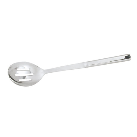 Serving Spoon - S-S, H.H. 290mm Slotted from TheFlyingFork. made out of Stainless Steel and sold in boxes of 1. Hospitality quality at wholesale price with The Flying Fork! 
