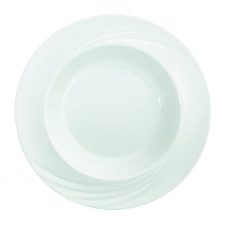 Deep Plate - 230mm, Donna Senior from Schonwald. made out of Porcelain and sold in boxes of 6. Hospitality quality at wholesale price with The Flying Fork! 