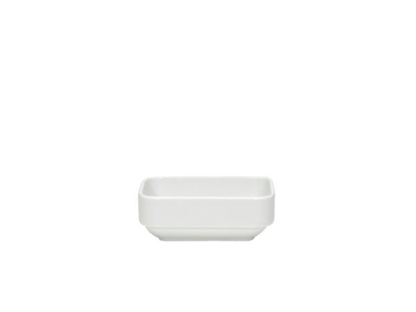 Dish Deep Rectangular - 120x90mm, Healthcare from Schonwald. made out of Porcelain and sold in boxes of 12. Hospitality quality at wholesale price with The Flying Fork! 