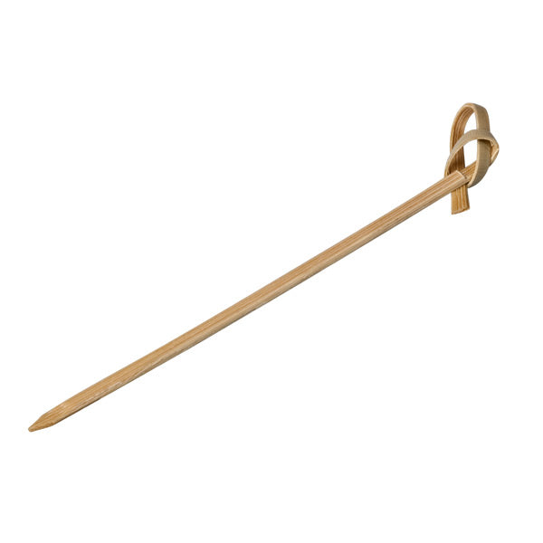 Skewer - Bamboo, Looped, 100mm from TheFlyingFork. Sold in boxes of 1. Hospitality quality at wholesale price with The Flying Fork! 
