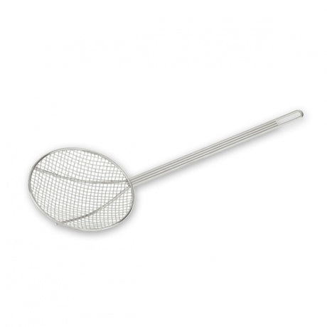 Skimmer - Round, Mesh, 160 x 345mm from TheFlyingFork. Sold in boxes of 1. Hospitality quality at wholesale price with The Flying Fork! 