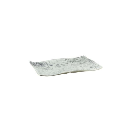 Small Rectangular Pebble Platter, 130x100mm from Cheforward. Sold in boxes of 12. Hospitality quality at wholesale price with The Flying Fork! 