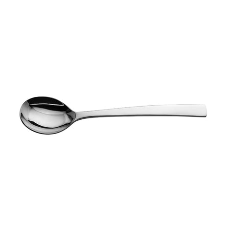 Soup Spoon - LONDON from Basics. made out of Stainless Steel and sold in boxes of 12. Hospitality quality at wholesale price with The Flying Fork! 