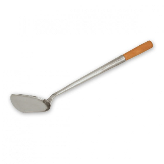 Spatula - S-S, Wood Handle, 127mm from TheFlyingFork. Sold in boxes of 1. Hospitality quality at wholesale price with The Flying Fork! 