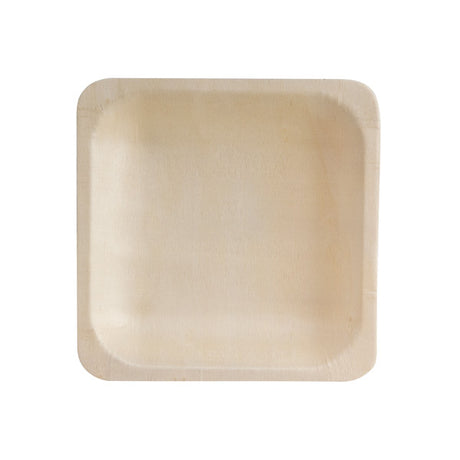 Square Bowl - Bio Wood, 140 x 140mm from TheFlyingFork. Sold in boxes of 10 Packs. Hospitality quality at wholesale price with The Flying Fork! 