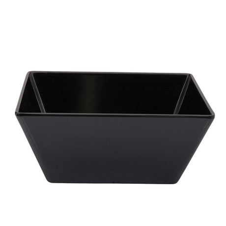 Square Bowl - Black, 240 x 240 x 100mm from Ryner Melamine. Sold in boxes of 3. Hospitality quality at wholesale price with The Flying Fork! 