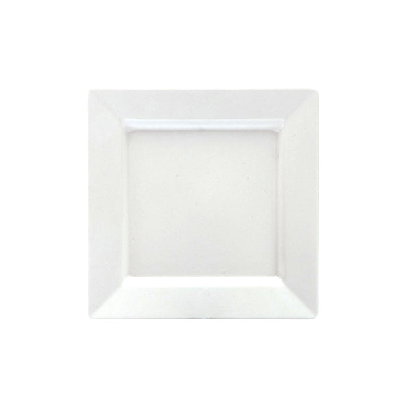 Square Platter - White, 300 x 300mm from Ryner Melamine. Sold in boxes of 3. Hospitality quality at wholesale price with The Flying Fork! 