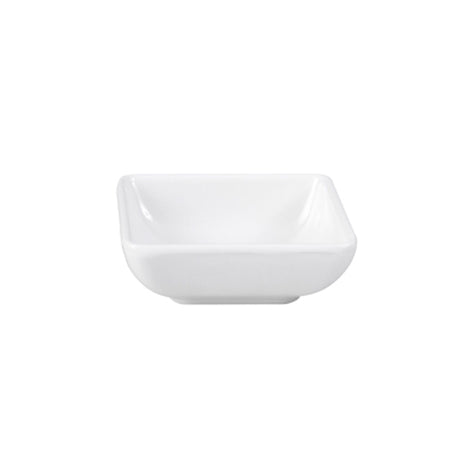 Square Sauce Dish - White, 70 x 70mm from Ryner Melamine. Sold in boxes of 12. Hospitality quality at wholesale price with The Flying Fork! 