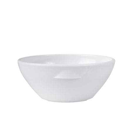Stackable Bowl - White, 140mm from Ryner Melamine. Sold in boxes of 12. Hospitality quality at wholesale price with The Flying Fork! 