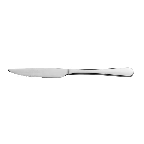 Steak Knife - SYDNEY from Basics. made out of Stainless Steel and sold in boxes of 12. Hospitality quality at wholesale price with The Flying Fork! 