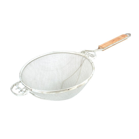 Strainer - Double Stainless Steel Mesh, Re - Inforced, 260mm from TheFlyingFork. Double Mesh and sold in boxes of 1. Hospitality quality at wholesale price with The Flying Fork! 