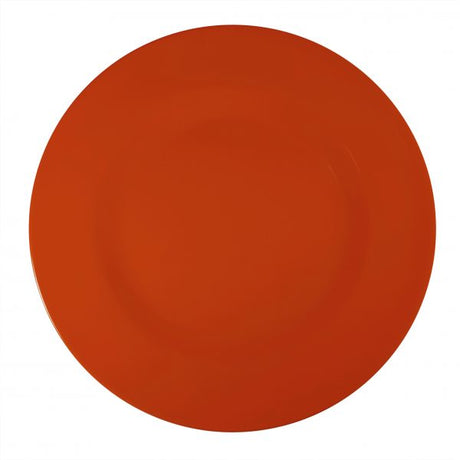Round Plate Rim - 260mm, Red from Superware. Unbreakable, made out of Melamine and sold in boxes of 6. Hospitality quality at wholesale price with The Flying Fork! 