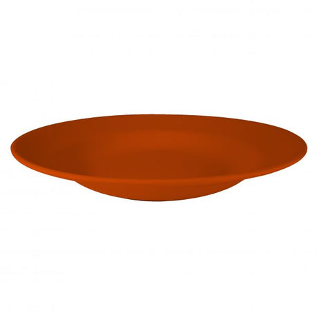 Round Soup Plate - 230mm, Red from Superware. Unbreakable, made out of Melamine and sold in boxes of 12. Hospitality quality at wholesale price with The Flying Fork! 