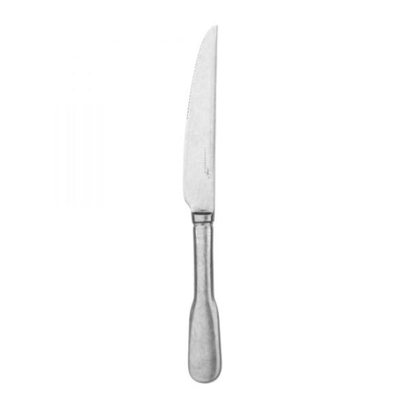 Steak Knife - Fiddle from Charingworth. Satin Finish, made out of Stainless Steel and sold in boxes of 12. Hospitality quality at wholesale price with The Flying Fork! 