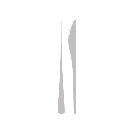 Steak Knife - Karri Mirror from Studio William. Mirror Finish, made out of Stainless Steel and sold in boxes of 12. Hospitality quality at wholesale price with The Flying Fork! 