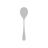 Bouillon Spoon - Mulberry Mirror from Studio William. made out of Stainless Steel 18/10 and sold in boxes of 12. Hospitality quality at wholesale price with The Flying Fork! 