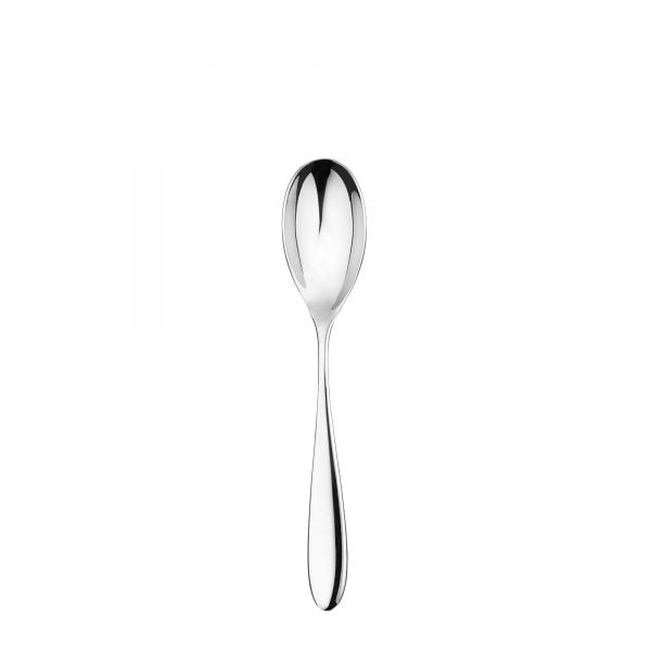 Dessert Spoon - Santol Mirror from Charingworth. Mirror Finish, made out of Stainless Steel and sold in boxes of 12. Hospitality quality at wholesale price with The Flying Fork! 