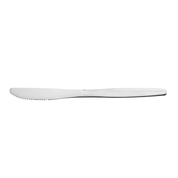 Table Knife - MELBOURNE from Basics. made out of Stainless Steel and sold in boxes of 12. Hospitality quality at wholesale price with The Flying Fork! 