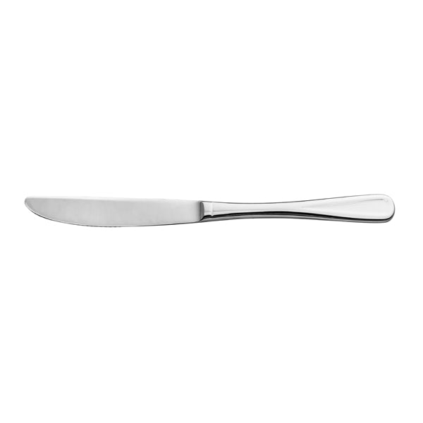Table Knife - MONTREAL from Basics. made out of Stainless Steel and sold in boxes of 12. Hospitality quality at wholesale price with The Flying Fork! 