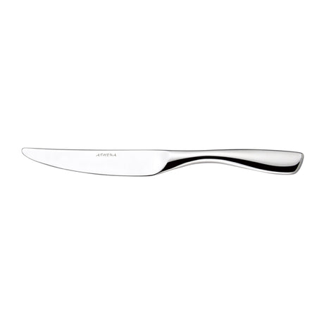 Table Knife - Solid Handle, ZENA from Athena. made out of Stainless Steel and sold in boxes of 12. Hospitality quality at wholesale price with The Flying Fork! 