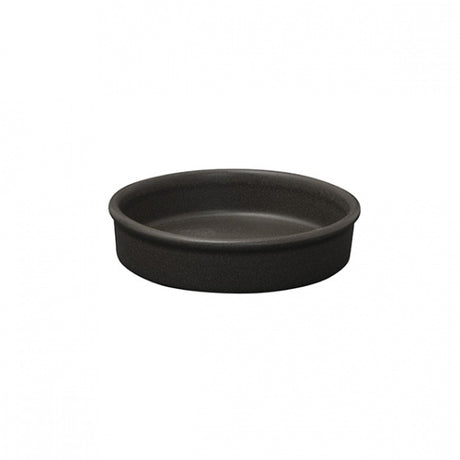 Tapas Dish - 110mm, Zuma Charcoal from Zuma. made out of Ceramic and sold in boxes of 6. Hospitality quality at wholesale price with The Flying Fork! 