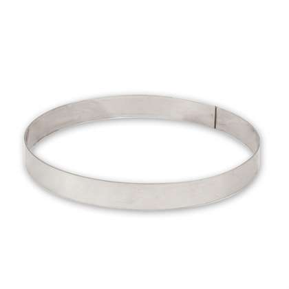 Tart Ring - Stainless Steel, 140 x 20mm from Pujadas. made out of Stainless Steel and sold in boxes of 1. Hospitality quality at wholesale price with The Flying Fork! 