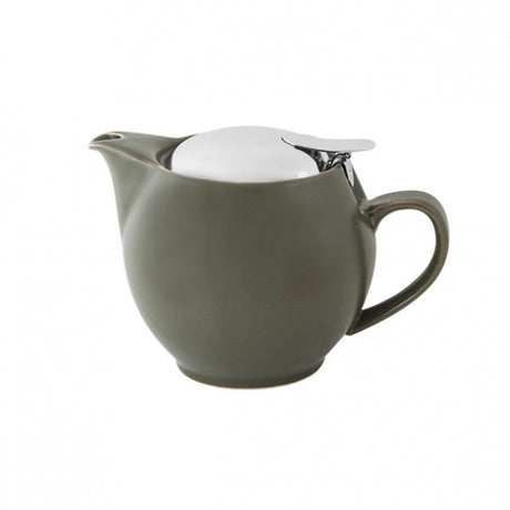 Teapot - Sage, 350ml from Bevande. made out of Porcelain and sold in boxes of 1. Hospitality quality at wholesale price with The Flying Fork! 